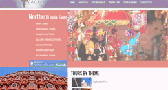Desktop Screenshot of northernindiatours.com